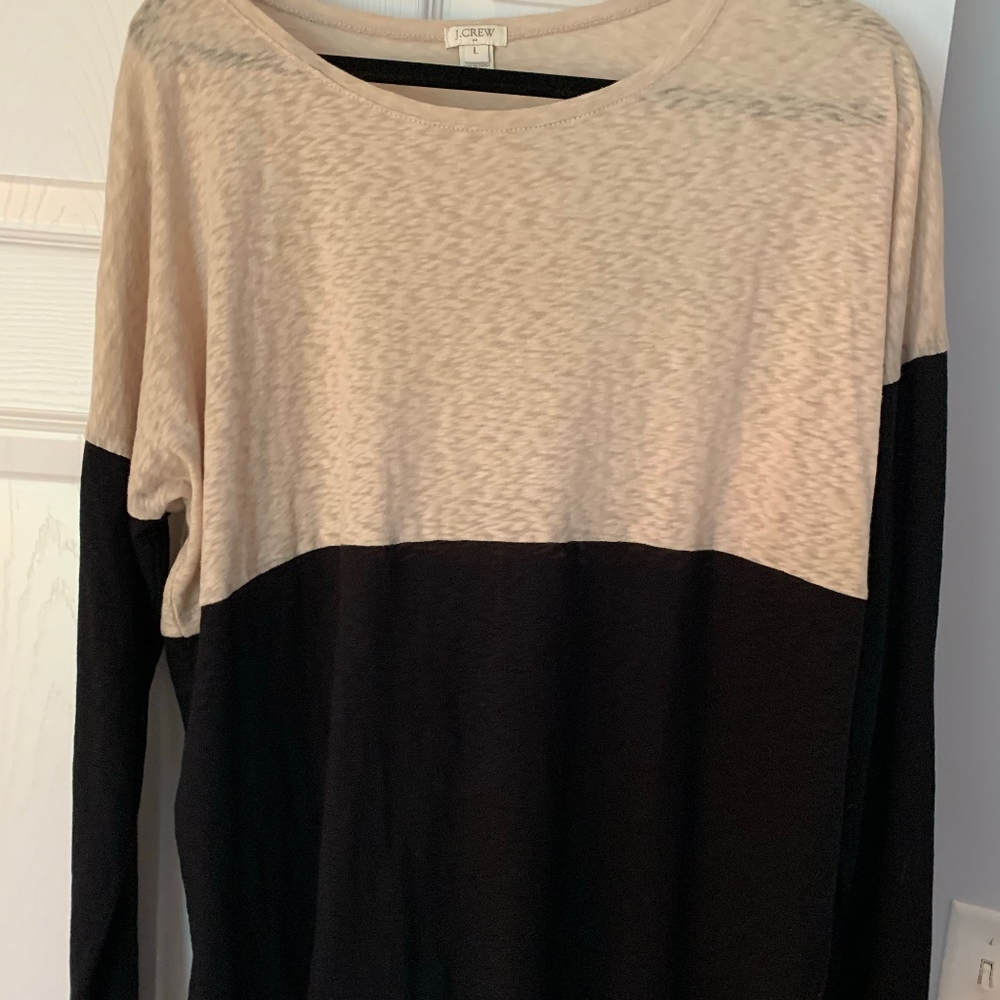 J.Crew Color block Shirt